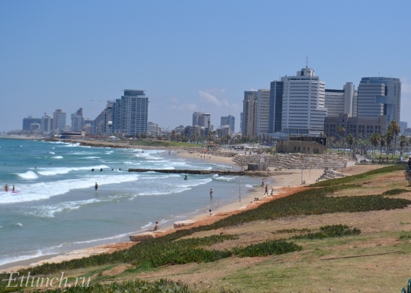 Фото пляжа в Тель-Авиве